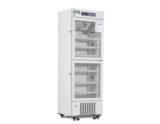良質の病院装置のためのワクチン接種の貯蔵の冷蔵庫の冷凍庫312リットルの容量の生物医学的な薬学の