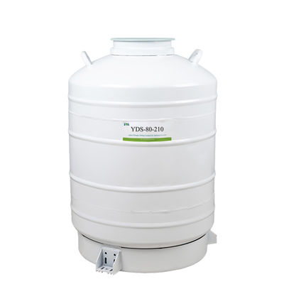 航空アルミニウム液体窒素低温学タンク、液体窒素の貯蔵容器