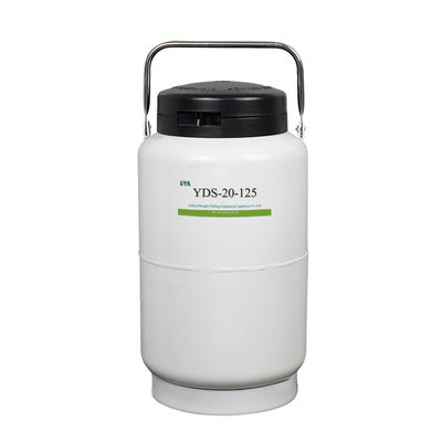 携帯用液体窒素低温学タンク、液体窒素の貯蔵容器