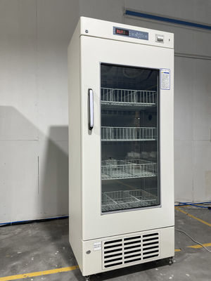 PROMED 368L容量の発泡ガラスのドアが付いている良質の病院の実験室の血液銀行冷却装置