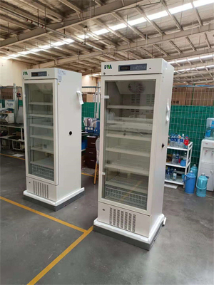 自動フロスト315L容量の単一のガラス ドアの生物医学的な薬剤の等級冷却装置