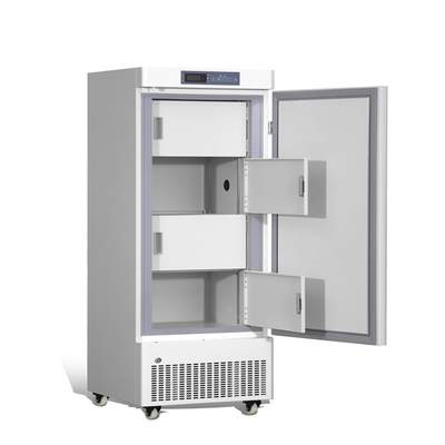 -25程度の直立した実験室の病院の生物医学的なワクチン接種の冷蔵庫の冷凍庫冷却装置