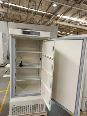 268L容量の医学の病院のための単一の固体ドアの薬学の直立した冷却装置