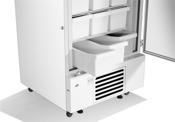 528L容量の倍の独立した部屋の医学の立つ冷凍庫冷却装置キャビネット