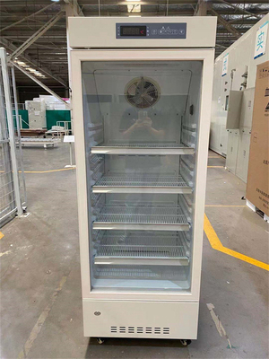 226リットルの単一の泡立つドアの二重冷却の病院の薬剤の等級冷却装置