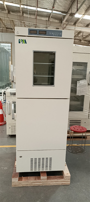 省エネの-25の程度二重部屋が付いている医学の冷凍庫368リットルの