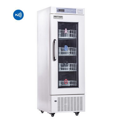 208L 血液バンクキャビネット 安全な保管を確保する血液ステーションのための強制冷却システム