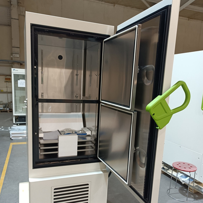 408L 容量 DNA ワクチン 冷蔵庫 カスカド 冷却システム -86度 ウルト フリーザー