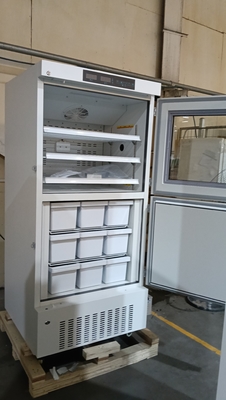 薬局用冷蔵庫冷凍庫コンボ 528L | 医療用デュアルゾーン保管ユニット