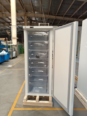 -40℃ 垂直型医療用ディープフリーザー MDF-40V278W | 278L 高精度実験用冷凍庫、7段引き出し、デジタル制御