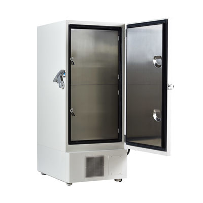 ワクチン接種の貯蔵のための生物医学的な低温学の超冷たいフリーザー冷却装置冷却装置内部のSUによって泡立つドア588リットルの