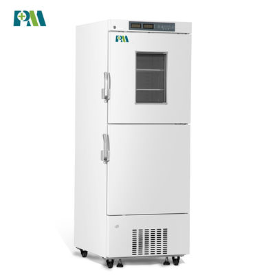 R600aの直立した生物医学的な実験室の病院の冷蔵庫の冷凍庫の実質の強制風の冷却
