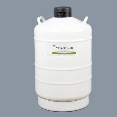 白い2L 100Lの液体窒素の貯蔵容器の航空アルミニウム