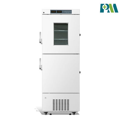 R600aの直立した生物医学的な実験室の病院の冷蔵庫の冷凍庫の実質の強制風の冷却