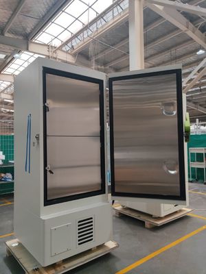 338Lマイナス86度の実験室の単一の泡立つドアが付いている極度の超低い温度の実験室のフリーザー冷却装置冷却装置