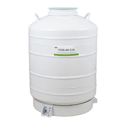 白い色YDS-35-210の液体窒素低温学タンク100L